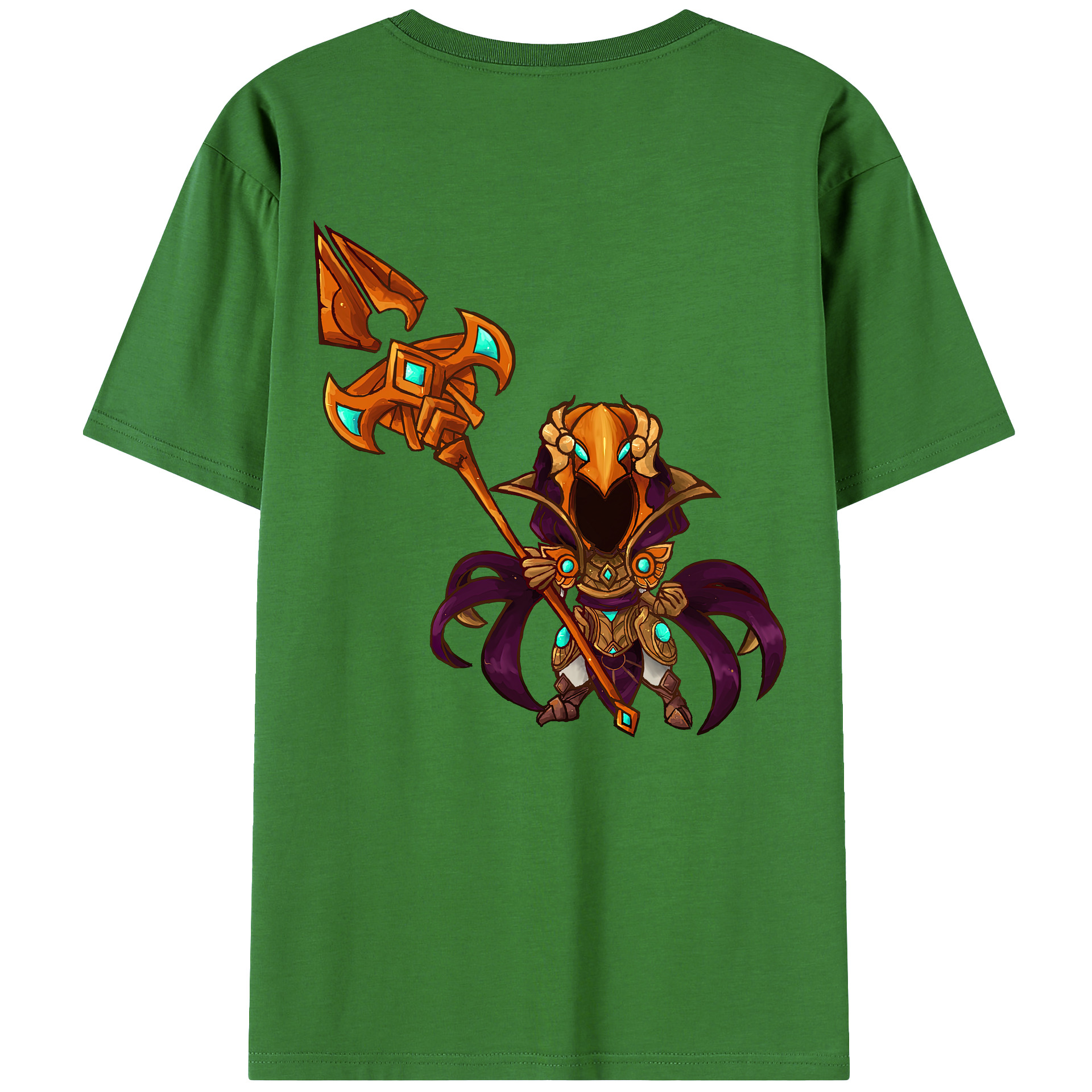 リーグ・オブ・レジェンド League of Legends LOL レディース半袖Tシャツ(バックプリント)